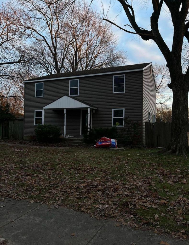 Completed exterior renovation on South Jersey home by AMG Contractors